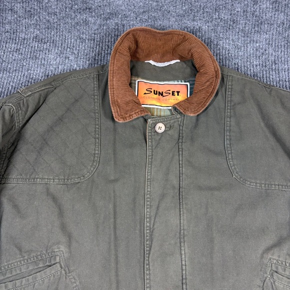 Sunset Clothing Company Jacket Men's 2XB Canvas Corduroy Chore Barn Winter - Picture 2 of 7